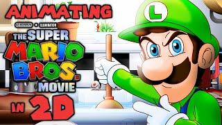 Animating Mario Movie in 2D LIVE