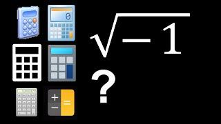 What happens if you square root -1 on different calculators?