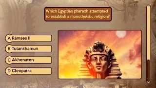 History Trivia  50 Thrilling Questions on Ancient Civilizations Quiz  #HistoryQuiz