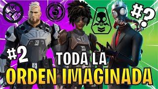 ¿CUAL ES EL MEJOR MIEMBRO DE LA ORDEN IMAGINADA?  TOP DE LA ORDEN IMAGINADA de FORTNITE HISTORIA