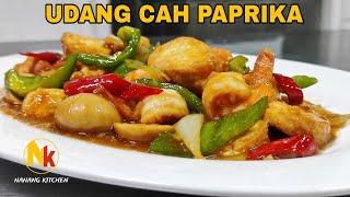 Udang cah paprika dengan tofu  Chinese food style  ala nanang kitchen