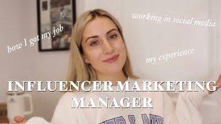 How I got my job as an Influencer Marketing Manager working in social media