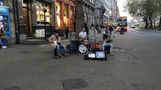 Street Music in Dublin Ireland  Billy Jeans by @the3buskteers