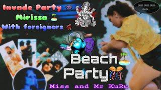 Beach ️ Party  Mirissa #beachparty #djparty #nightlife #partylovers #hotel #chillvibesonly #dj