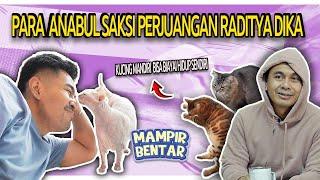 SEDIH RADITYA DIKA DI TINGGAL MORGANISA KUCING KESAYANGAN + ROOM TOUR MEWAH ANABUL - MAMPIR BENTAR