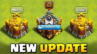 New Clan Notice Board and Loot Changes - Clash of Clans Update