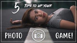 5 TIPS TO UP YOUR PHOTO GAME  Vlog 01