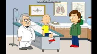 Caillou Misbehaves At The Doctor And Gets Grounded