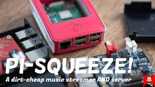 Pi-Squeeze A DIRT-CHEAP music STREAMING system + ROON alternative