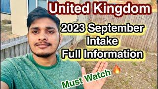 Full information for 2023 September intake students UK life and Changes