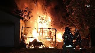 4th of July House Fire - Reseda