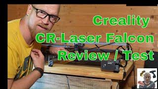 Creality CR-Laser Falcon - taugt der was? Test Review Diodenlaser 10W deutsch  german