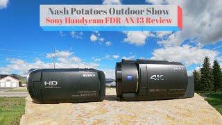 Sony Handycam Review FDR-AX43 vs HDR-CX405