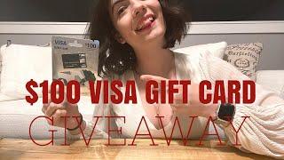 ASMR  $100 Visa gift card GIVEAWAY  ASMRbyJ