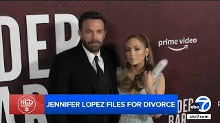 Jennifer Lopez files for divorce from Ben Affleck after 2 years of marriage