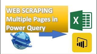 Mastering Power Query Web Scraping Multiple Pages in Excel and Power BI