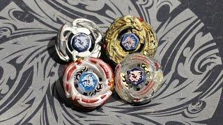 Beyblade 4 Way L-drago Battle Lighting L-drago vs Meteo L-drago vs L-drago vs L-drago Destructor