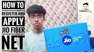 JIO FIBER NET  How to Register and Apply for Jio Fiber Net My Experience◔◡◔  Explained Tamil