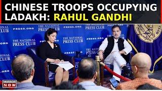 Washington DC  Rahul Gandhi Hits Out At Centre PM Modi Hasnt Handled China Well  Latest News