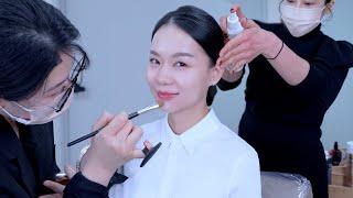 Korean Interview Makeup & Hair  Visual Tingle ASMR