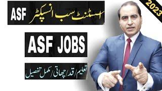 ASF Jobs 2023ASF ASI Jobs 2023ASF Corporal Jobs 2023Join ASF as ASIAirport Security Force Jobs