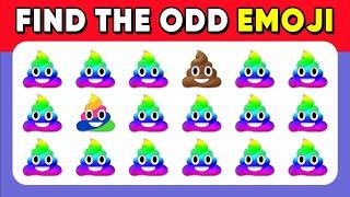 Find the ODD One Out - Emoji Edition  60 Puzzles for GENIUS  Monkey Qui
