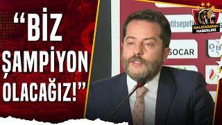 Erden Timur Biz Finallerin Takımıyız. Mayıs Ayı Galatasaraylıların Yılbaşıdır