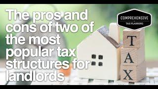 Tax Planning Mini Series #2 -   Ltd Co vs  LLP