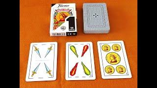 CARTOMANCY  OPEN READING WITH THE SPANISH BARAJA PLAYING CARDS  TUTORIAL