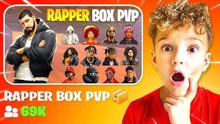 FINDING THE STRONGEST RAPPER IN FORTNITE BOX FIGHTS