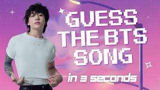 KPOP GAME CAN YOU GUESS 50 BTS SONGS IN 3 SECONDS?