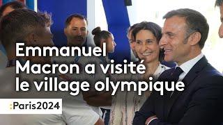 Emmanuel Macron évoque une trêve politique à loccasion des Jeux olympiques