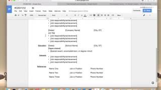 Changing the Margins in Google Docs