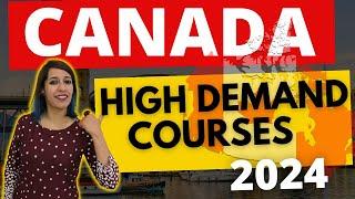 Top 30 courses to study in Canada to get PR  Which Courses Guarantee Fast PR in Canada?