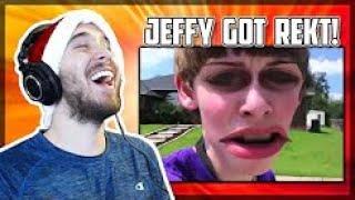 JEFFY GOT REKT - Reacting to SML YTP Jeffys Car