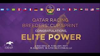 2022 Qatar Racing Breeders Cup Sprint - Elite Power
