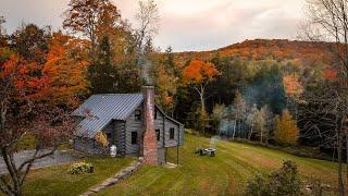 KAB-IN Tour - A Woodstock Vermont Modern Log Cabin Getaway