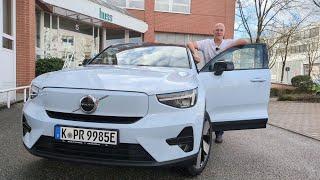 Video Review Volvo C40 Recharge Pure Electric Extended Range