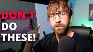 5 Indie Game Dev Mistakes you MUST Avoid