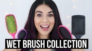 THE BEST DETANGLING BRUSH FOR THICK HAIR  WetBrush Review Collection