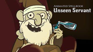 Animated Spellbook Unseen Servant DnD 5E