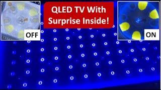 Surprise inside a QLED TV