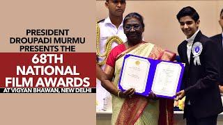 President Droupadi Murmu presents the 68th National Film Awards at Vigyan Bhavan New Delhi