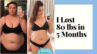 How I Lost 80lbs in 5 Months With Pictures