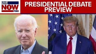 LIVE Presidential Debate preview full coverage Biden & Trump face off in Atlanta  LiveNOW from FOX