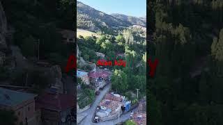 Hamamözü alan köyü dron bakışı