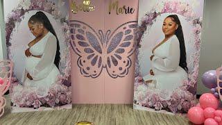 Beautiful Butterfly Baby Shower #babyshower #babyshowerideas #butterfly