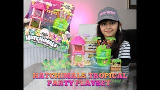 Hatchimals Tropical Party playset