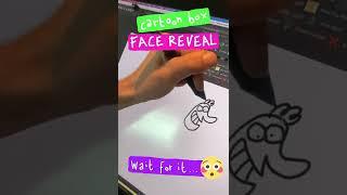 How I make Cartoon Box  Face Reveal  #shorts #cartoonbox #makingof