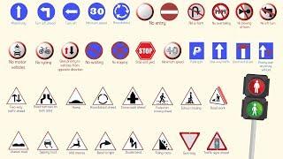 Road Signs Traffic Signs Street Signs with Useful Pictures